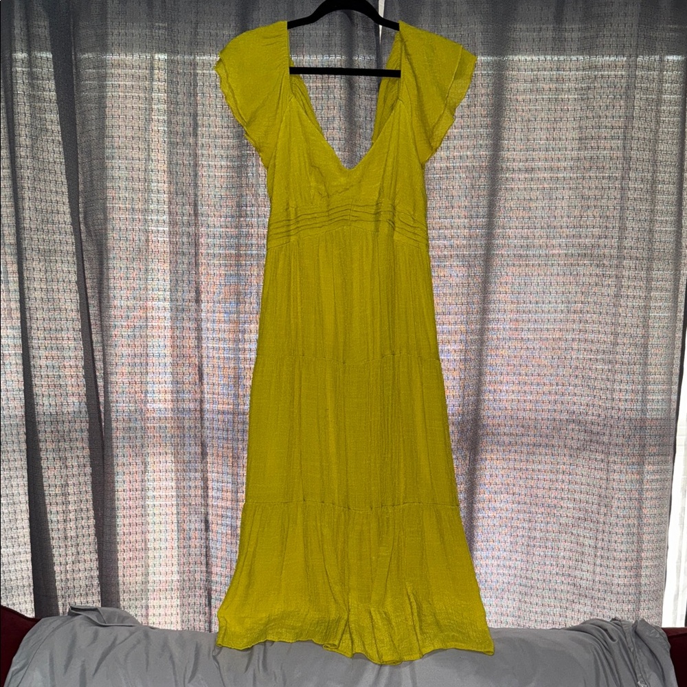 Trixxi Sunny Yellow Maxi Dress